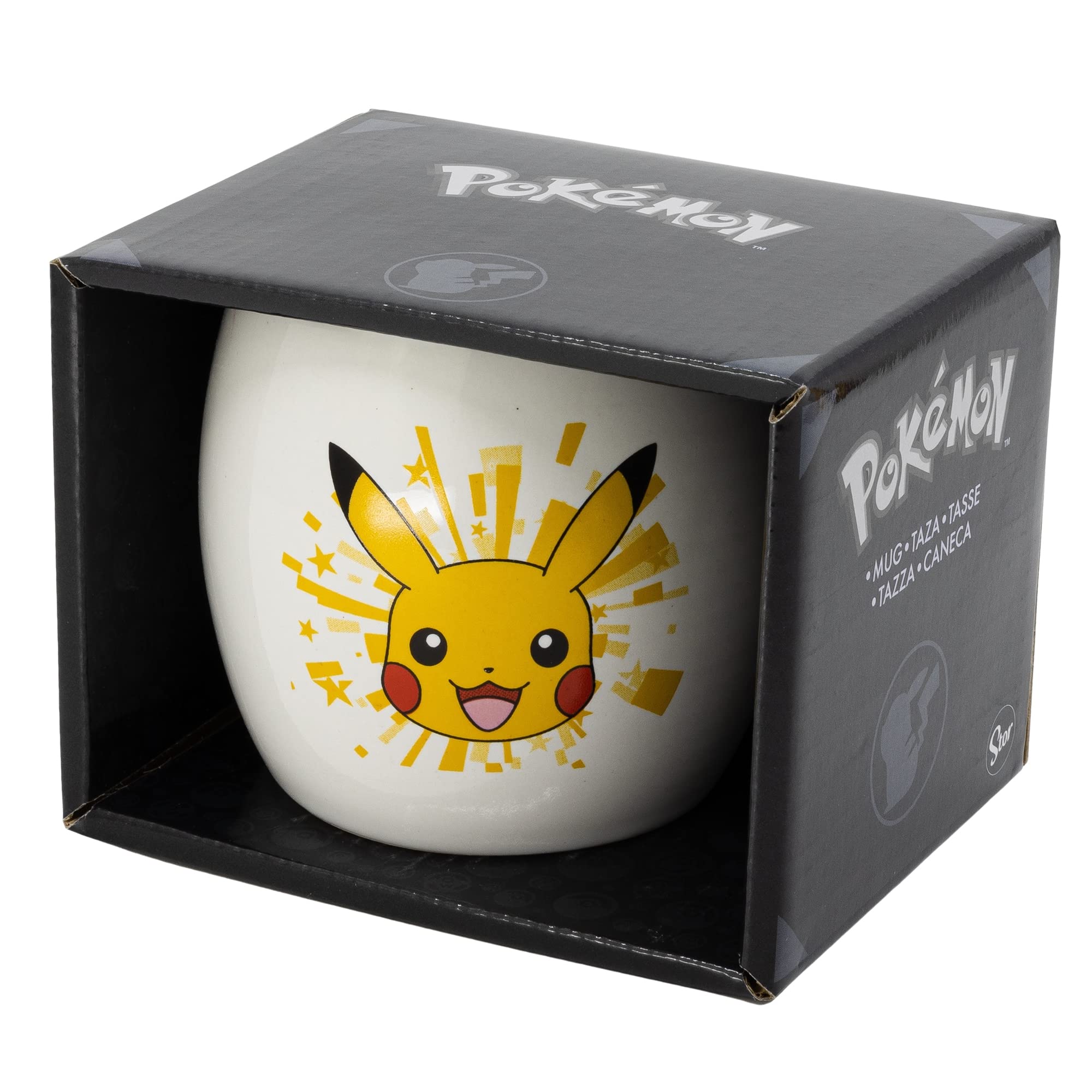 Stor Taza Globe De CeráMica De 380 Ml De Pokemon - Pikachu Stor Taza Globe De CeráMica De 380 Ml De Pokemon - Pikachu